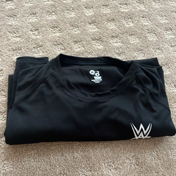 Brand New WWE long sleeve black XL performance shirt - Picture 8 of 8